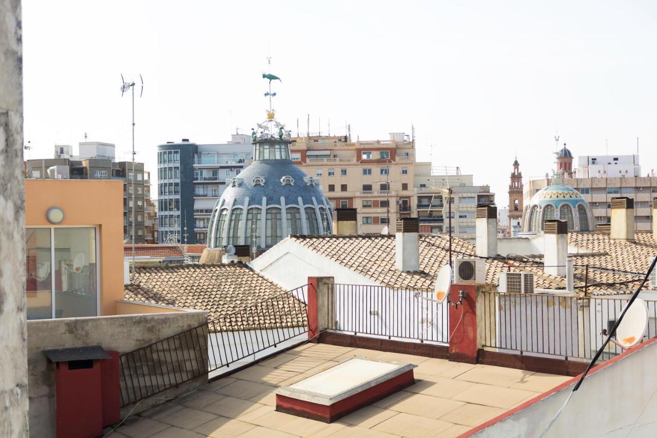 Valentia Apartments - Mercado Central Валенсия Экстерьер фото